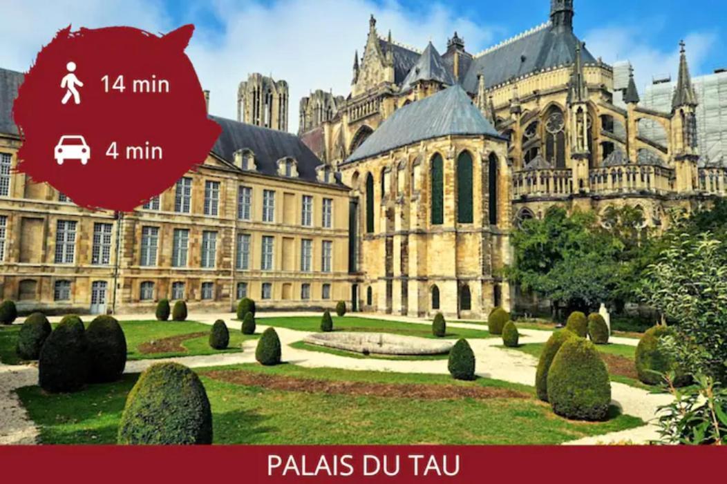 Cocon Luxe - Sauna & Balneo Au Coeur De Reims Luaran gambar